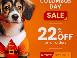 PetCareClub- Columbus Day Deals Await! Flat 22% OFF!