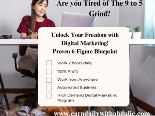 Tired of the 9-to-5 Grind? Unlock Your Freedom with Digital Marketing!