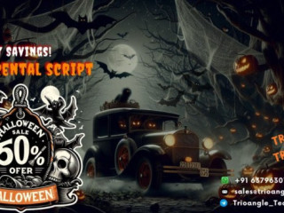 Spooky Savings on Car Rental Script - Halloween Sale 2024