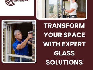 Transform Your Space with Expert Glass Solutions