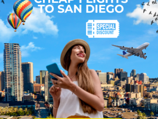 Book Cheap Flights to San Diego at Best Rates