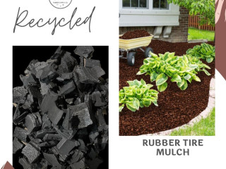 Recycled Rubber Tire Mulch: Eco Conscious and Long Lasting for Lawns and Gardens