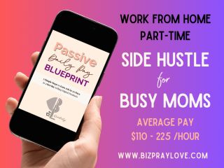 Part Time Work From Home for Moms $110/Hour