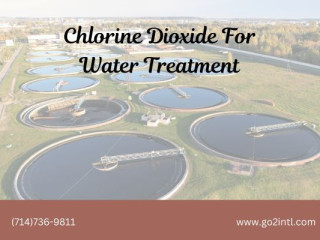 Chlorine Dioxide Water Treatment