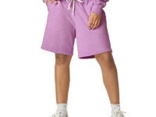 Stylish and Cozy Purple Fleece Shorts for Everyday Comfort