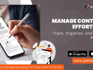Take Control of Your Contracts with PDF E-Sign’s Online Contract Management Solution