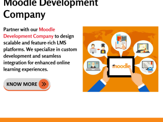 Top Moodle Development Company for Customized eLearning Solutions