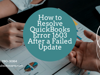 How to Resolve QuickBooks Error 1603 After a Failed Update