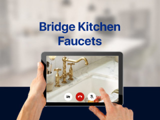 Classic and Functional Bridge Kitchen Faucets