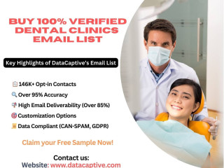 Dental Clinics Email List | Get 100% Verified Contacts