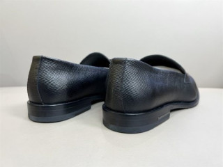 Prada Saffiano Leather Loafers Reps