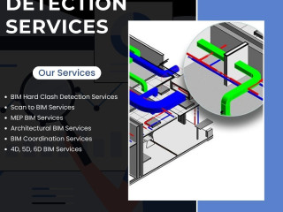 Accurate BIM Clash Detection Services For AEC Professionals In the USA