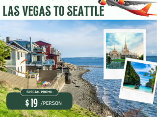 Cheap Flights from Las Vegas to Seattle at Great Value