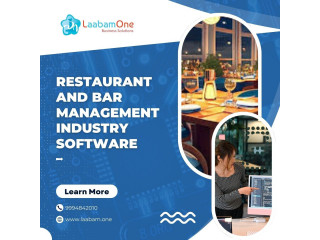 Streamline Your Restaurant: LaabamOne's All-in-One ERP Software