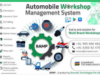 RAMP Garage Management Software | Best Auto Repair Shop Management Solution in South Africa