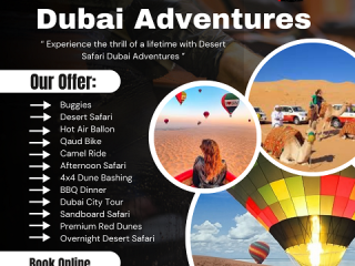 Desert Safari Dubai Adventures / +971555538395