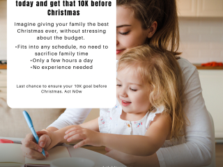 Hey Mamas....Get That 10K Before Christmas